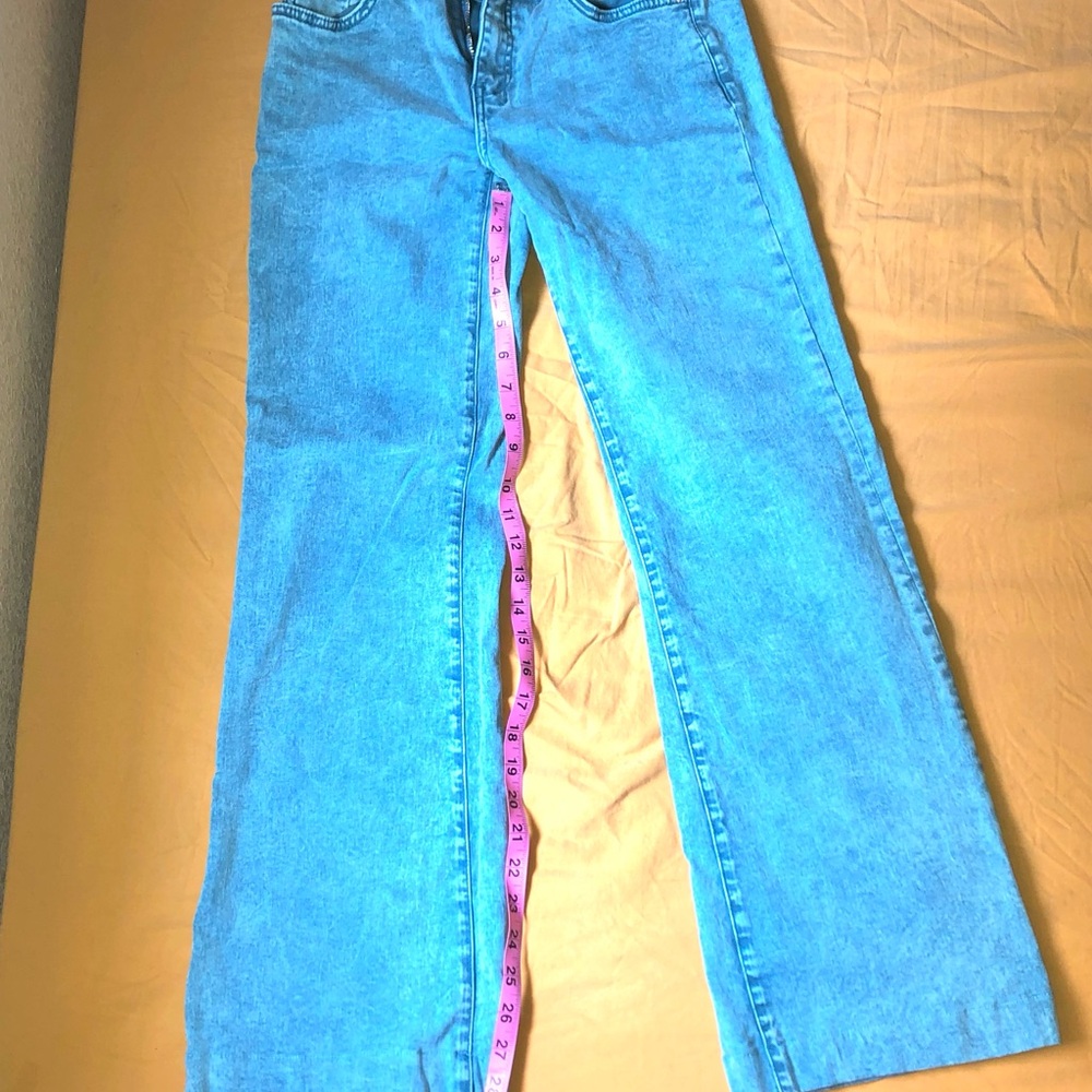 Stylish Light Blue Women's Flare Jeans